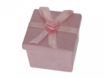Ringbox Schmuckbox rosa